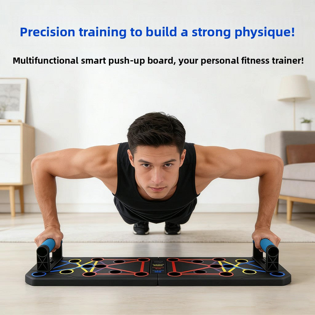Foldable Push-Up Board with Handles