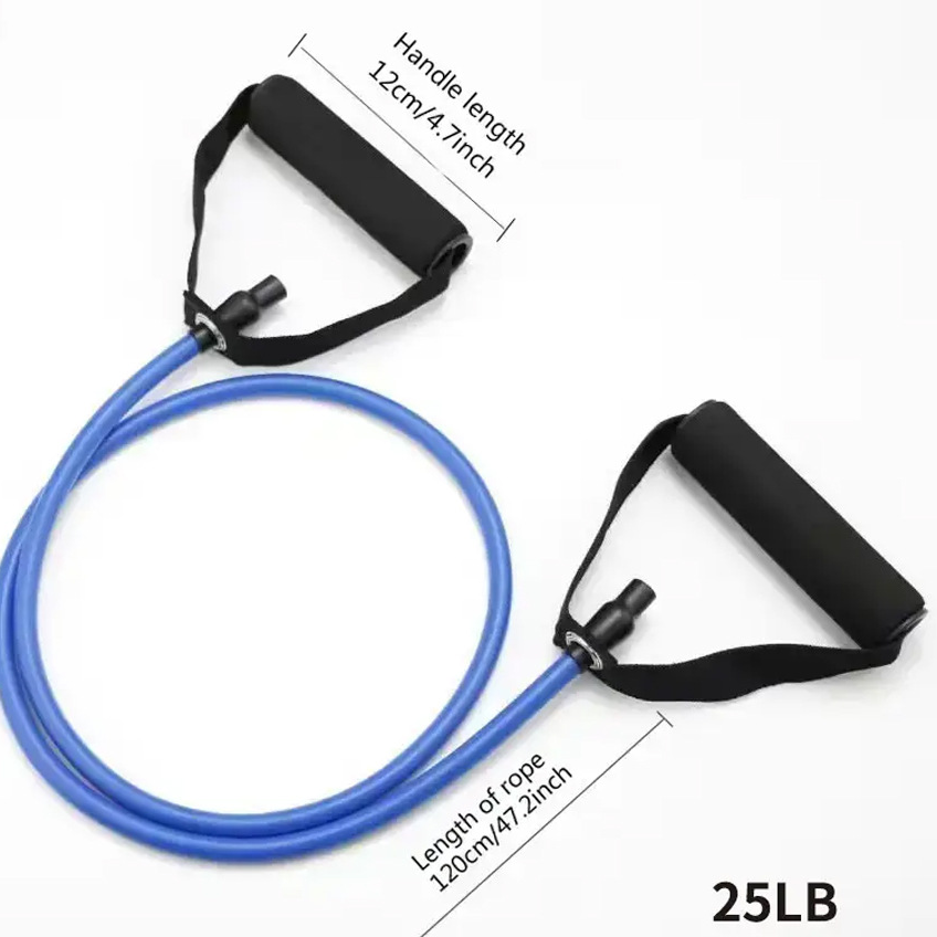 Resistance Band with Foam Handles