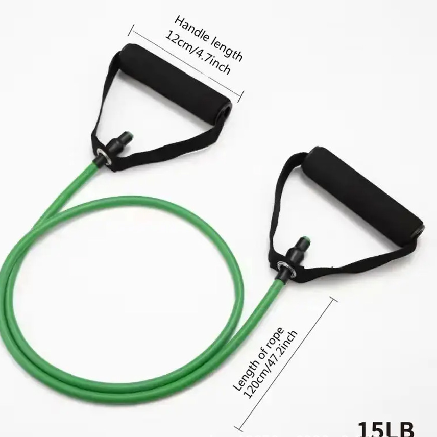 Resistance Band with Foam Handles