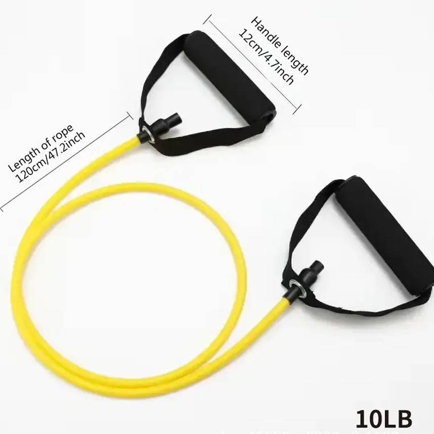 Resistance Band with Foam Handles