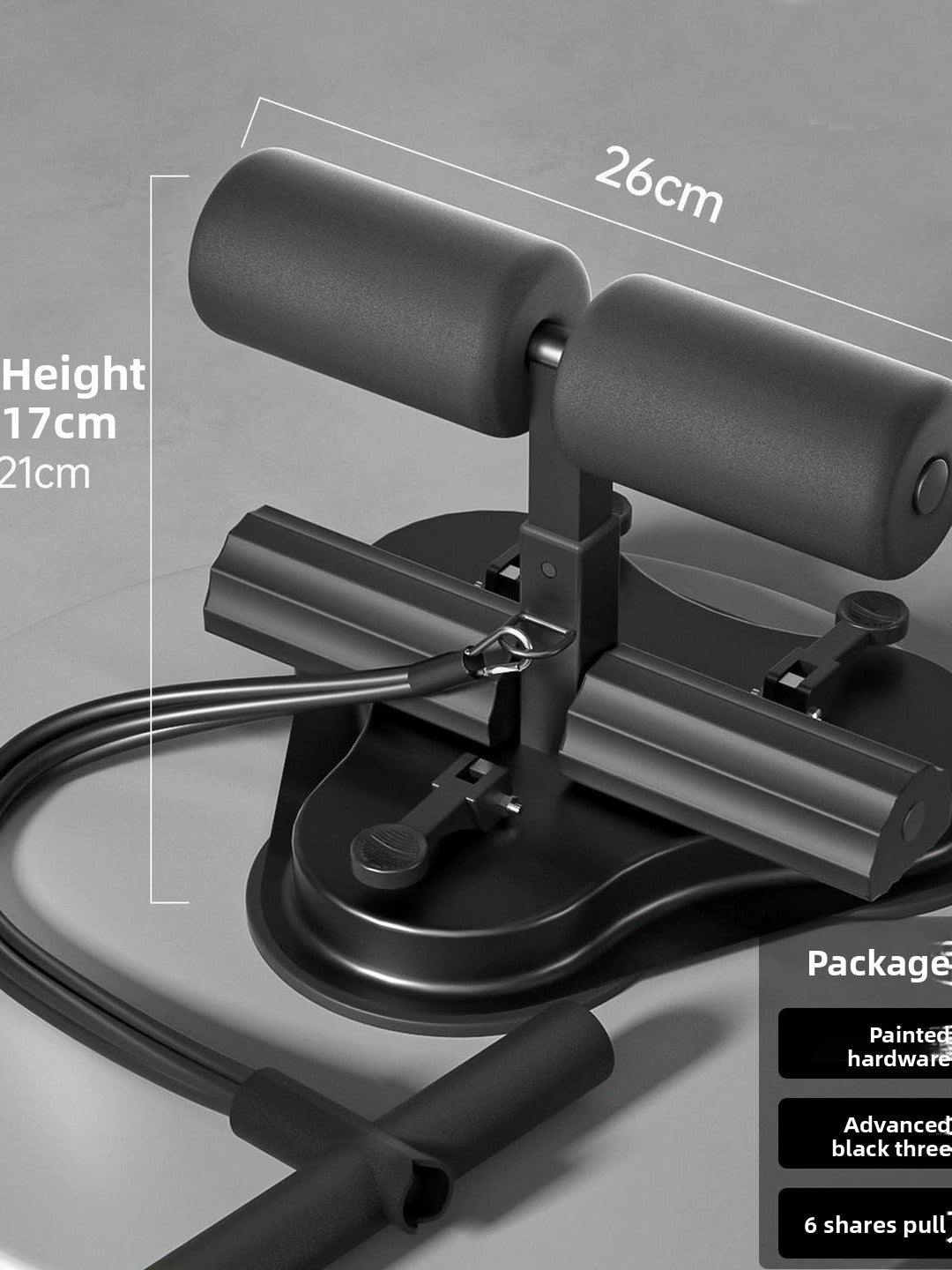 Suction Cup Sit-Up Bar with Counter