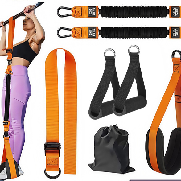 Pull-Up Assist Band Set with Handles