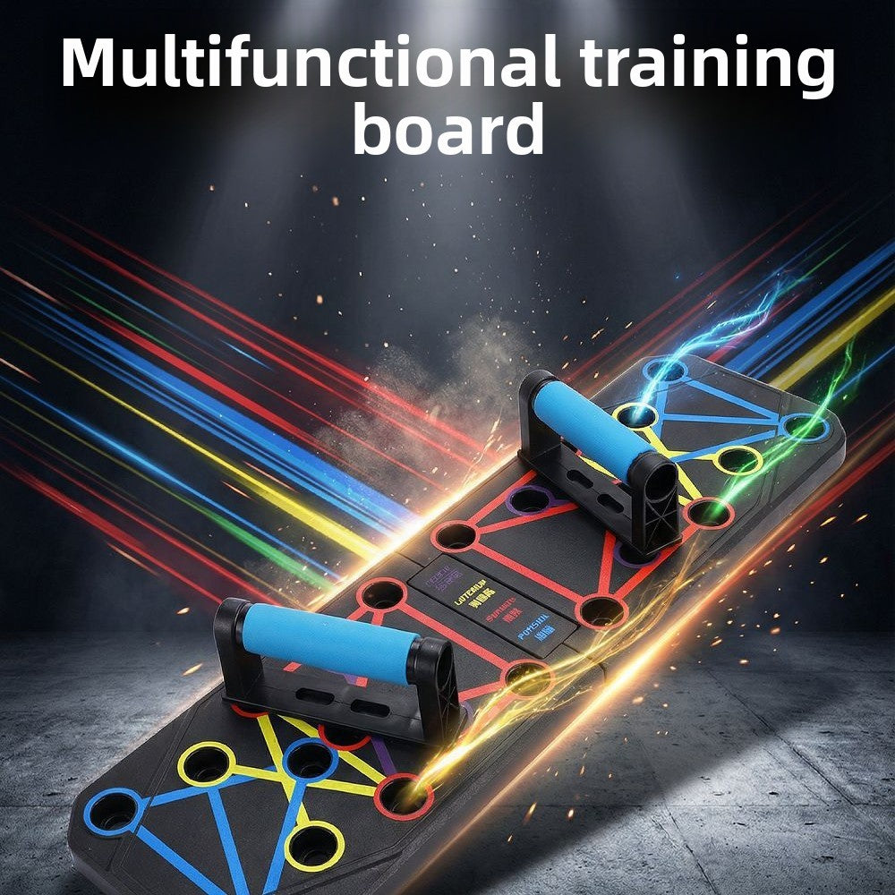 Foldable Push-Up Board with Handles