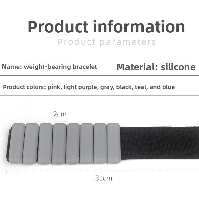 Silicone Weighted Wrist and Ankle Bands